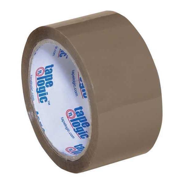 Tape Logic® #400 Industrial Tape, 2 Mil, 2" x 55 yds., Tan, 6/Case