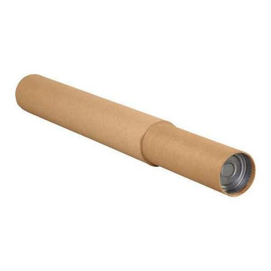 Adjustable Tubes, 3 1/4" x 24 - 44", Kraft, 25/Case