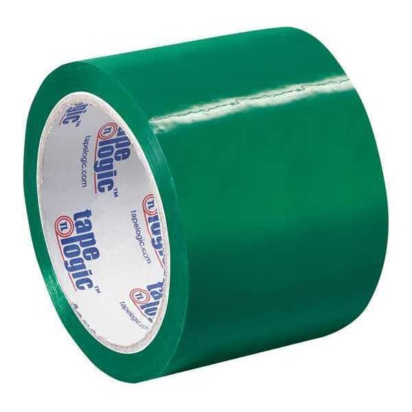 Tape Logic® Carton Sealing Tape, 2.2 Mil, 3" x 55 yds., Green, 24/Case