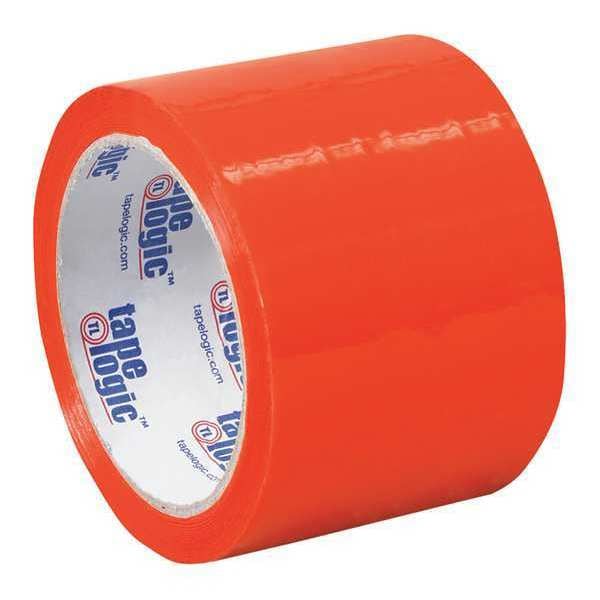 Tape Logic® Carton Sealing Tape, 2.2 Mil, 3" x 55 yds., Orange, 6/Case