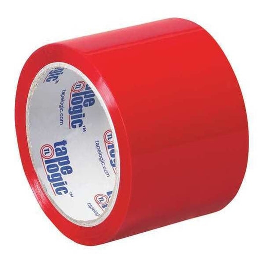 Tape Logic® Carton Sealing Tape, 2.2 Mil, 3" x 55 yds., Red, 24/Case