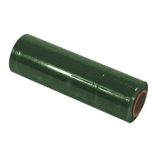 Stretch Film, 18"x80 Gaugex1500Ft, Grn, PK4, 18" W x 1500 ft. L, 80 ga., Cast Style, Green