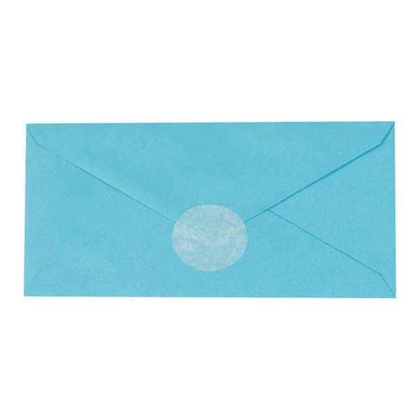 Tape Logic® Circle Paper Mailing Labels, 1 1/2", Frosty White, 5000/Roll