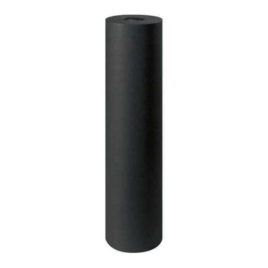 Colored Kraft Paper, 50#, 36", Black, 1/Roll