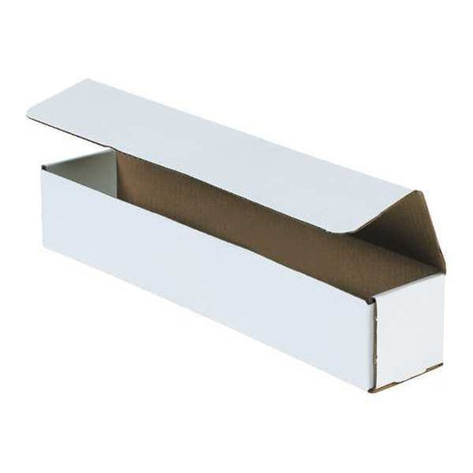 Corrugated Mailers, 17 1/2" x 3 1/2" x 3 1/2", White, 50/Bundle