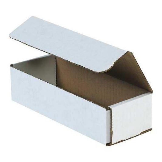 Corrugated Mailers, 8" x 3" x 2", White, 50/Bundle