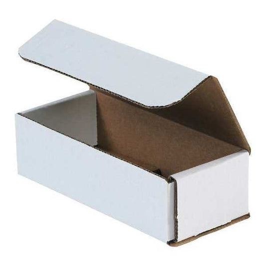 Corrugated Mailers, 7" x 3" x 2", White, 50/Bundle