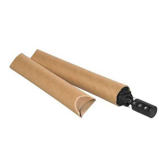 Crimped End Mailing Tubes, 2-1/2" x 24", Kraft, 34/Case