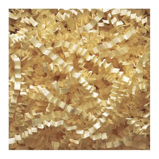 Crinkle Paper, 10 lb., French Vanilla, 1/Case