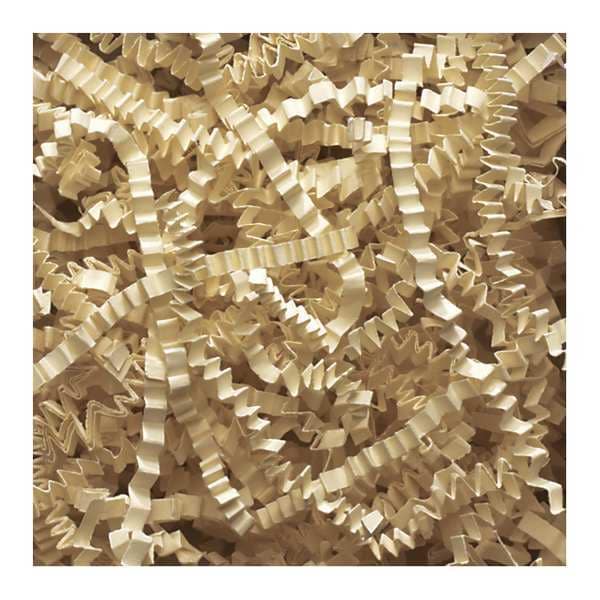 Crinkle Paper, 10 lb., Ivory, 1/Case