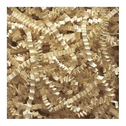Crinkle Paper, 10 lb., Ivory, 1/Case