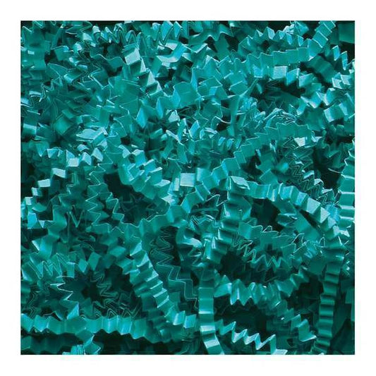 Crinkle Paper, 10 lb., Teal, 1/Case