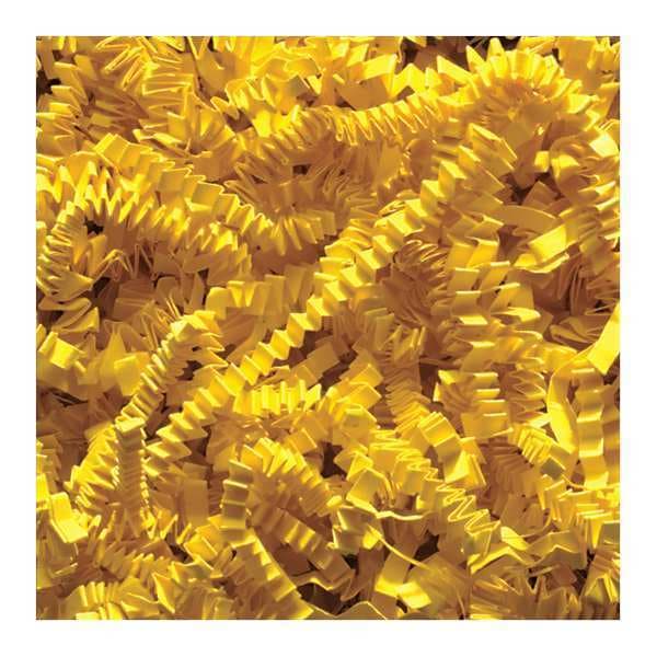 Crinkle Paper, 10 lb., Yellow, 1/Case