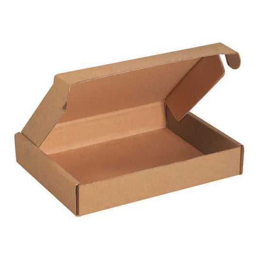 Deluxe Literature Mailer, 10" x 8" x 1 1/2", Kraft, 50/Bundle