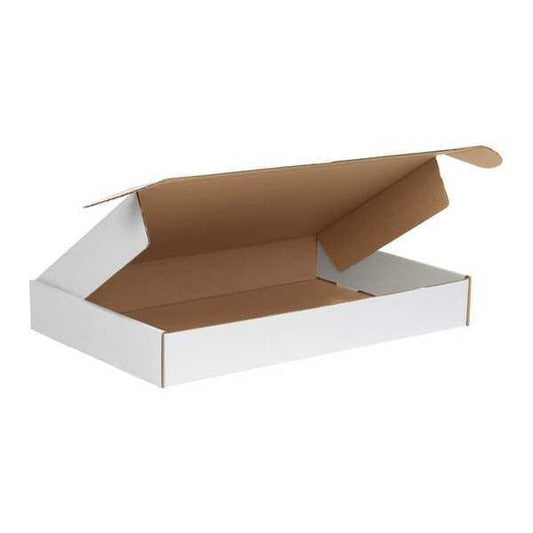 Deluxe Literature Mailers, 17 1/8" x 11 1/8" x 2", White, 50/Bundle