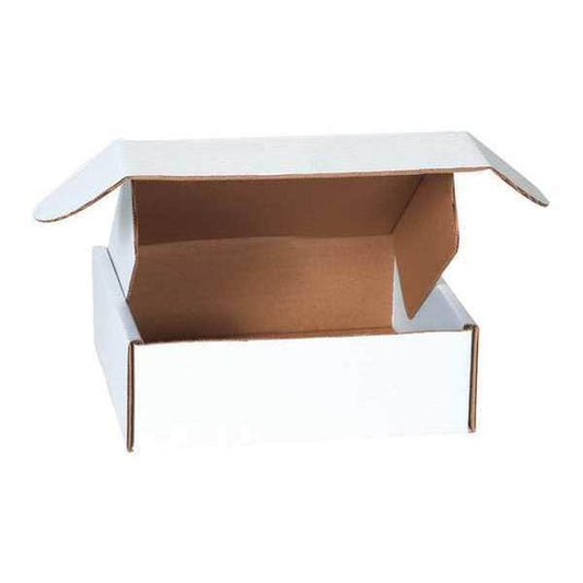 Deluxe Literature Mailer, 10" x 10" x 3", White, 50/Bundle