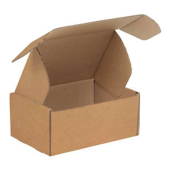 Deluxe Literature Mailers, 9" x 6 1/4" x 2", Kraft, 50/Bundle