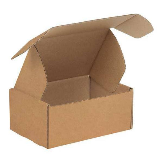 Deluxe Literature Mailers, 9" x 6 1/4" x 4", Kraft, 50/Bundle