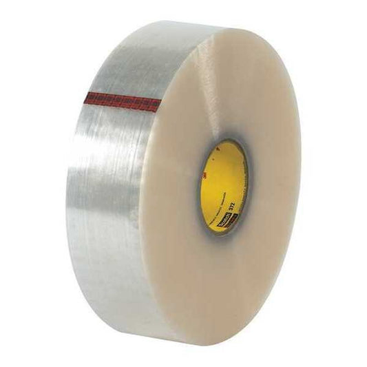 3M™ 372 Carton Sealing Tape, 2.2 Mil, 3" x 1000 yds., Clear, 4/Case
