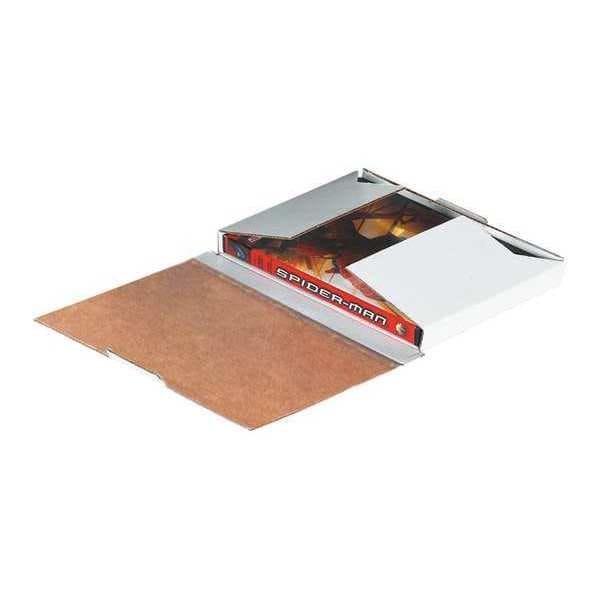 DVD Mailers, 7 5/8" x 5 7/16" x 11/16", White, 50/Bundle
