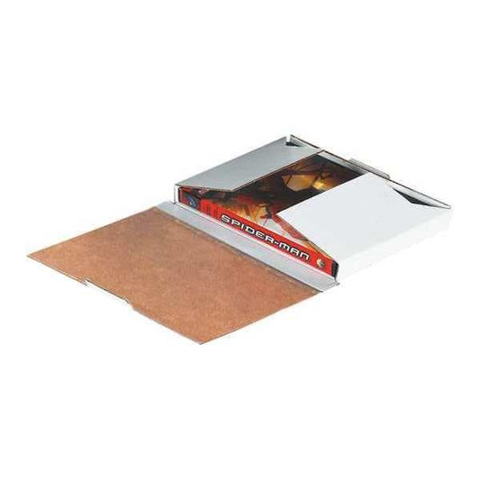 DVD Mailers, 7 5/8" x 5 7/16" x 11/16", White, 50/Bundle
