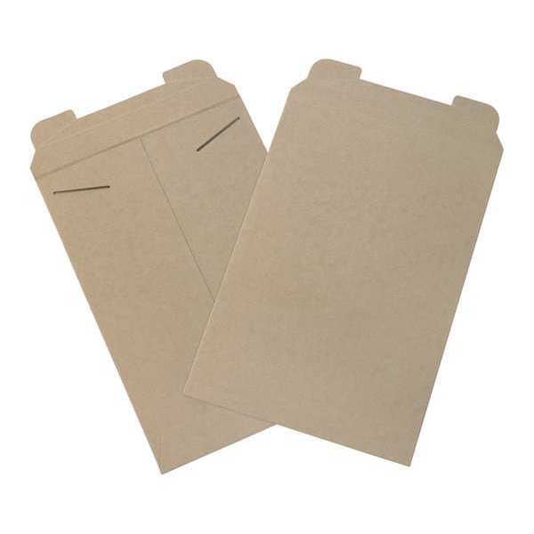 Flat Mailers, 11" x 16", Kraft, 100/Case