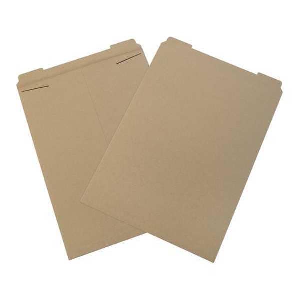 Flat Mailers, 20" x 27", Kraft, 50/Case