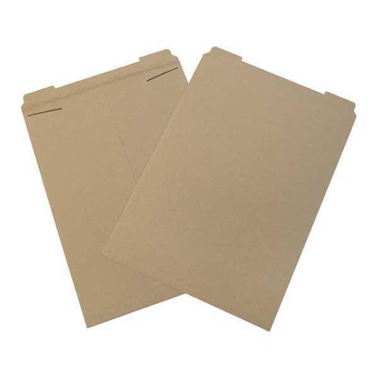 Flat Mailers, 20" x 27", Kraft, 50/Case
