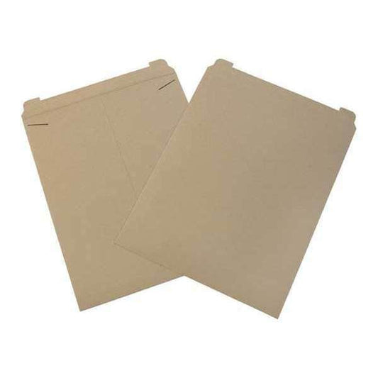Flat Mailers, 22" x 27", Kraft, 50/Case