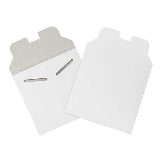 Flat Mailers, 5-1/8" x 5-1/8", White, 200/Case