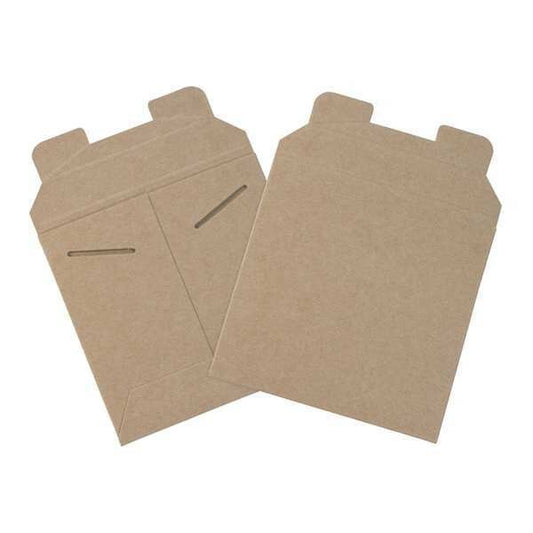 Flat Mailers, 6" x 6", Kraft, 200/Case
