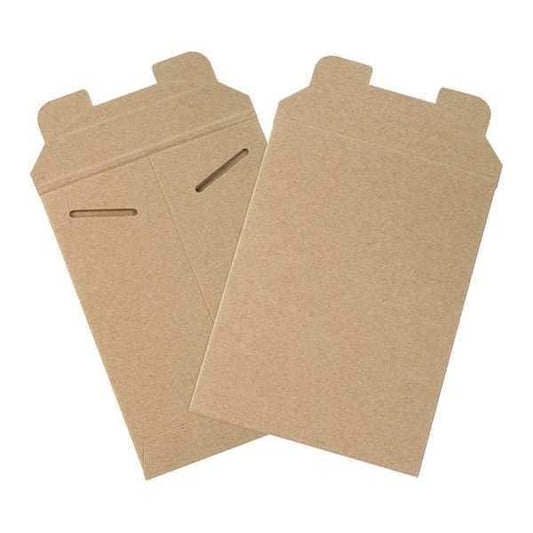 Flat Mailers, 6" x 8", Kraft, 100/Case