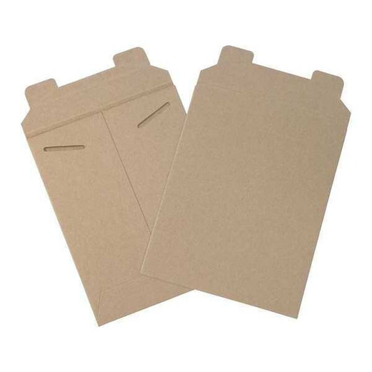 Flat Mailers, 7" x 9", Kraft, 100/Case