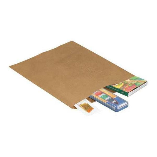 Flat Merchandise Bags, 10" x 13", Kraft, 1000/Case