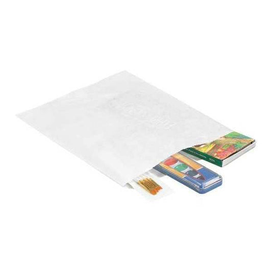 Flat Merchandise Bags, 10" x 13", White, 1000/Case