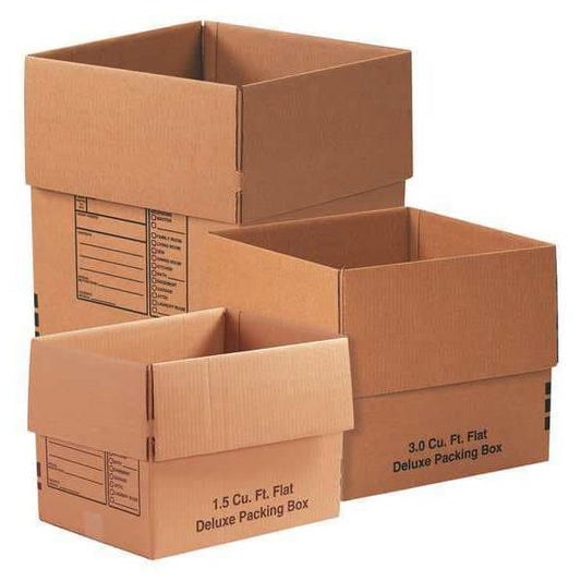 #1 Moving Shipping Box Combo Pack, Kraft, 1 Kit