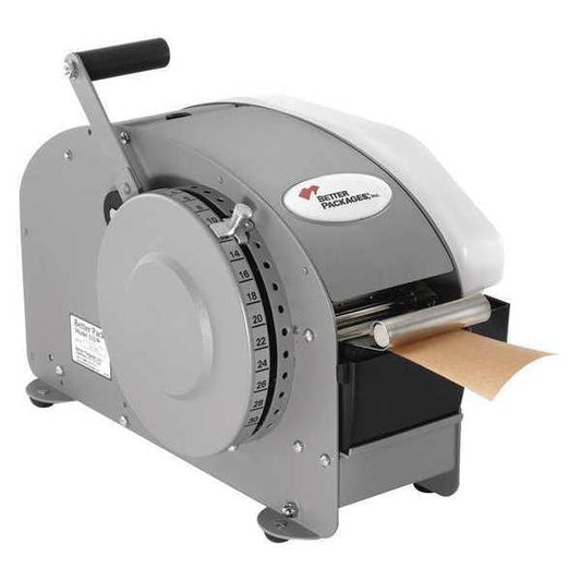Better Pack® 333 Plus With Heater Lever Gum Tape Dispenser, Gray, 1/Each