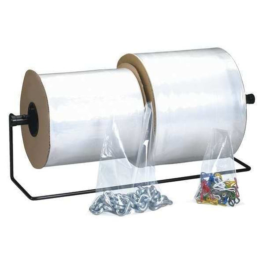Plastic Bags Roll, 3" x 6", 2 mil, Clear, None
