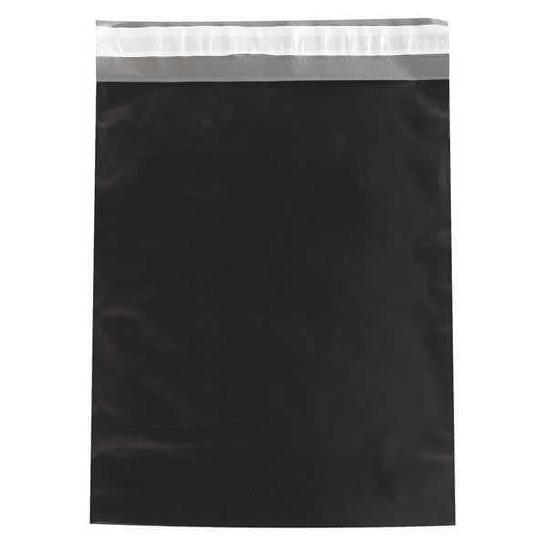 Poly Mailers, 12" x 15 1/2", Black, 100/Case
