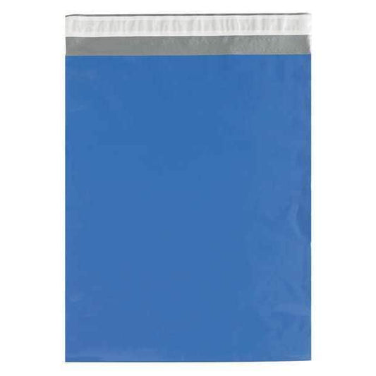 Poly Mailers, 14 1/2" x 19", Blue, 100/Case