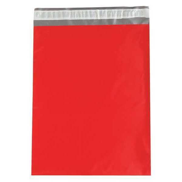 Poly Mailers, 14 1/2" x 19", Red, 100/Case