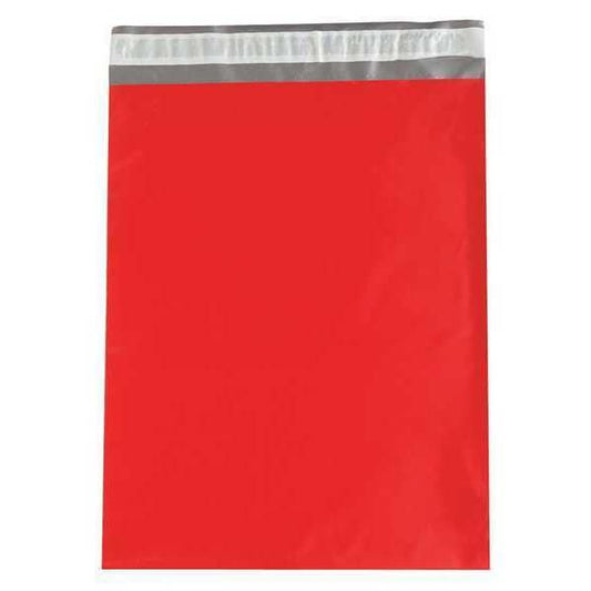 Poly Mailers, 14 1/2" x 19", Red, 100/Case