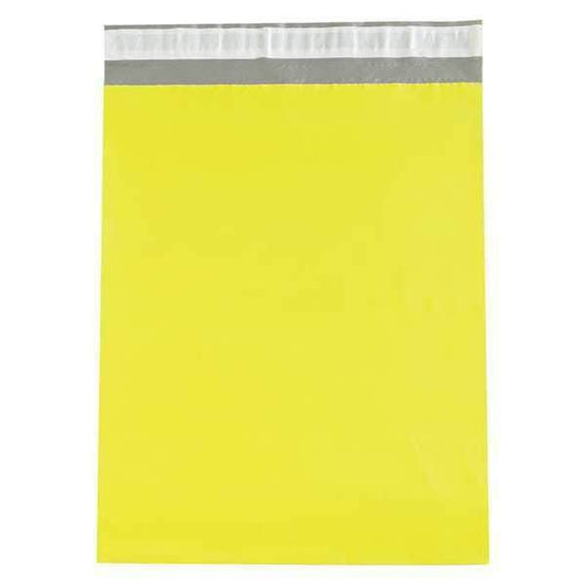 Poly Mailers, 14 1/2" x 19", Yellow, 100/Case