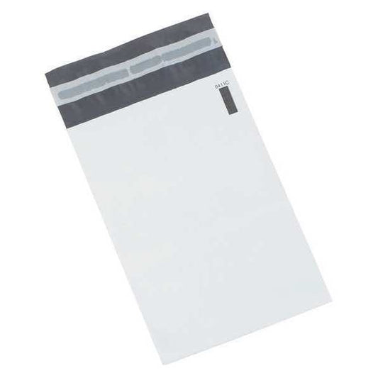 Poly Mailers, 6" x 9", White, 100/Case