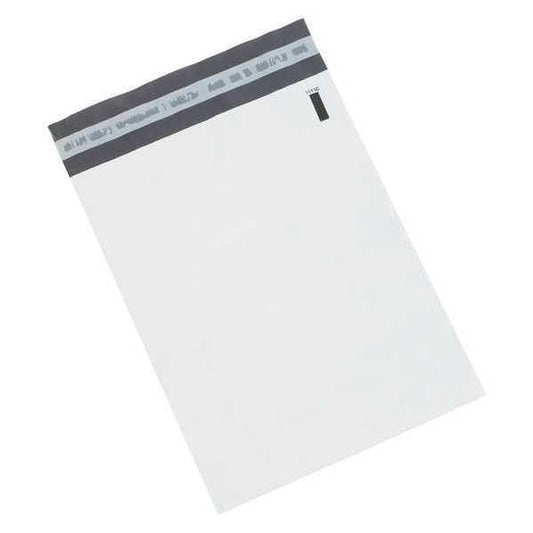 Poly Mailers, 9" x 12", White, 100/Case