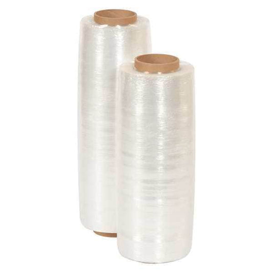 Pre-Stretch Film, 17.2x38 Gx1,500 ft., PK4, 17 1/5" W x 1500' L, Clear