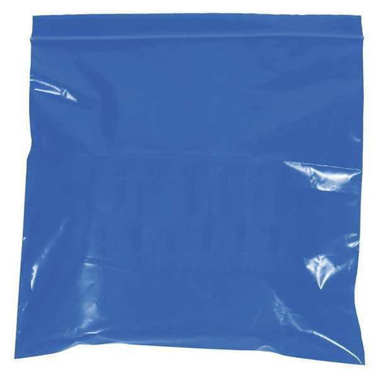 Reclosable Poly Bag, 9" L, 6" W, 2 mil Thick