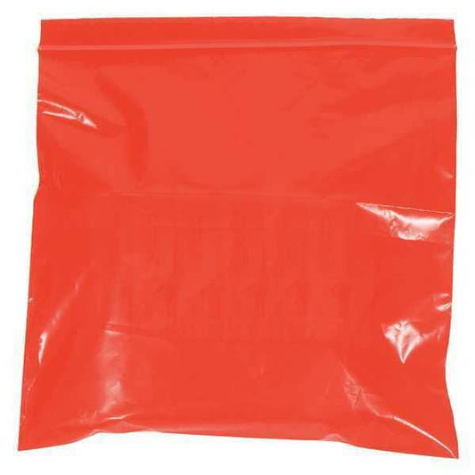 Reclosable Poly Bag, 12" L, 9" W, 2 mil Thick