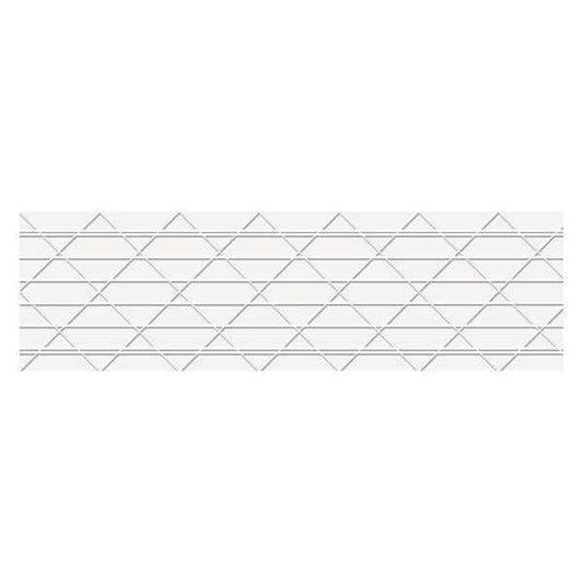 Central™ 260 Reinforced Tape, 7.0 Mil, 3" x 450', White, 10/Case