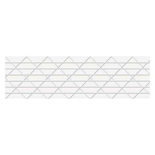 Central™ 250 Reinforced Tape, 6.4 Mil, 3" x 450', White, 10/Case